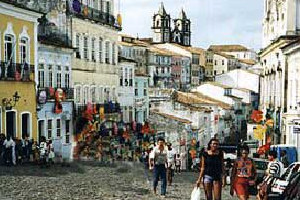 Salvador Bahia im Stadtzentrum, Brasilien